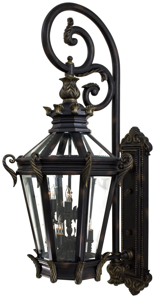 Stratford Hall™ - 6 + 3 Light Outdoor Wall Mount