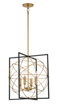 Minka-Lavery 3914-707A - Titans Trace - 4 Light Pendant