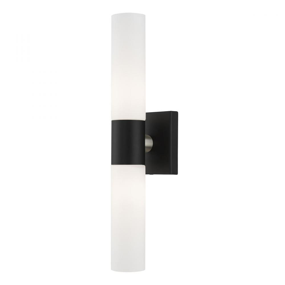 Black ADA 2-Light Vanity Sconce