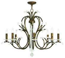 Livex Lighting 51008-71 - 8 Light VBR Chandelier