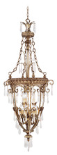 Livex Lighting 8816-65 - 9 Light Vintage Gold Leaf Foyer