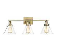 Savoy House 8-9130-3-322 - Drake 3-Light Bathroom Vanity Light in Warm Brass