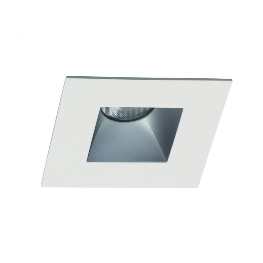 Ocularc 1.0 LED Square Open Reflector Trim with Light Engine and New Construction or Remodel Housi