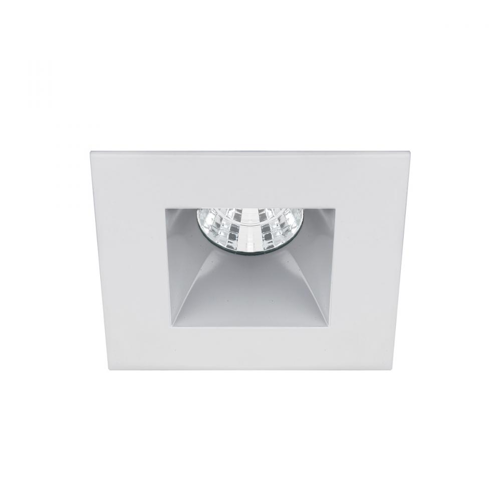 Ocularc 2.0 LED Square Open Reflector Trim with Light Engine and New Construction or Remodel Housi