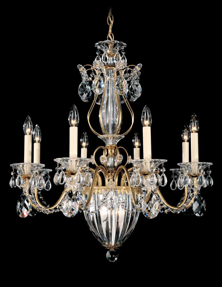 Bagatelle 11 Light 120V Chandelier in Aurelia with Heritage Handcut Crystal