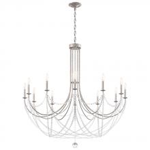 Schonbek 1870 RJ1012N-51O - Verdana 12 Light 120V Chandelier in Black with Optic Crystal