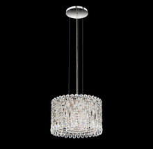 Schonbek 1870 RS8345N-51R - Sarella 8 Light 120V Mini Pendant in Black with Clear Radiance Crystal