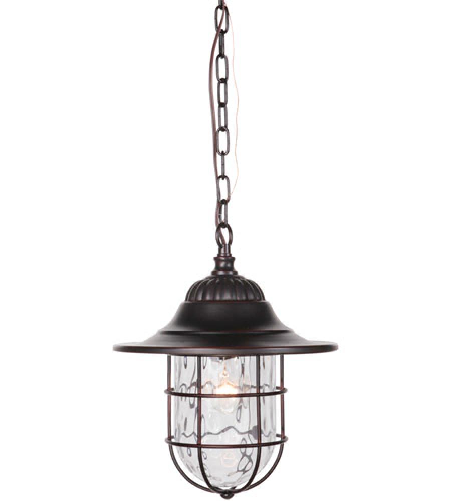 Fairmont 1 Light Outdoor Pendant in Oiled Bronze Gilded