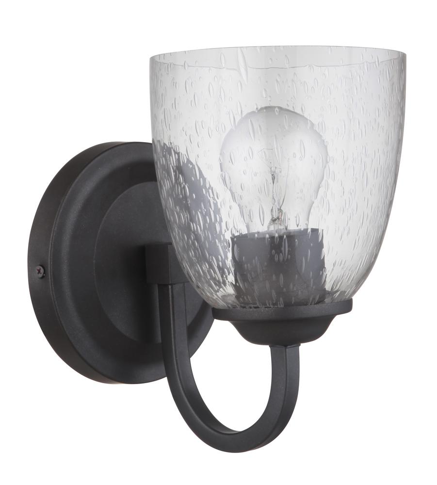 Serene 1 Light Wall Sconce in Espresso