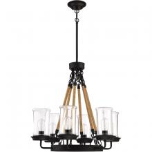 Craftmade 52026-ESP - Homestead 6 Light Outdoor Chandelier in Espresso