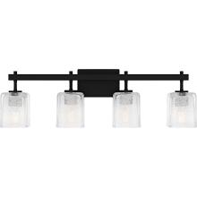 Quoizel BTH8631MBK - Brenthouse 4-Light Matte Black Bath Light