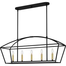 Quoizel COB540MBK - Concho Bay Island Chandelier