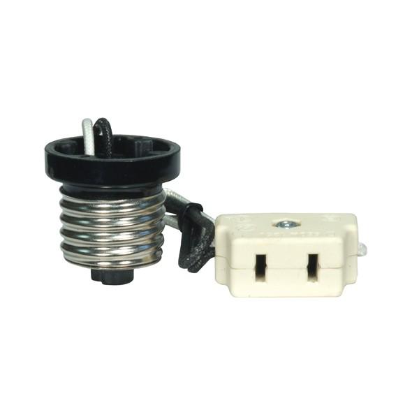 Porcelain Par 46 And 38 5KV Harness Set With Medium Base Adapter; Unglazed; 660W; 125V