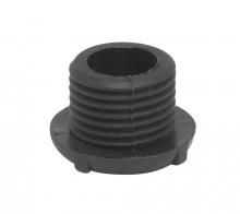 Satco Products Inc. 90/328 - Plastic Bushing; 1/8 IP Male; Black Finish