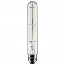 Satco Products Inc. S21355 - 8 Watt T9 LED; Clear; Medium base; 90 CRI; 3000K; 120 Volt