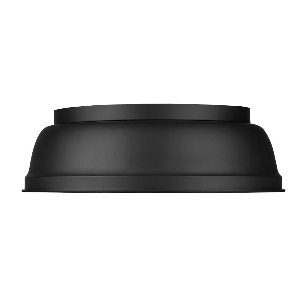 Rebel Flush Mount in Matte Black