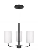 Generation Lighting GLC1003MBK - Rhett Small Chandelier