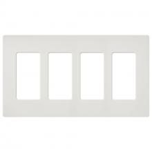 Lutron Electronics SC-4-LG - SATIN WALLPLATE 4G LG