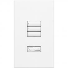 Lutron Electronics QSWS2-GEN-PL - seeTouch  QS WALLSTATION METAL FINISH M1