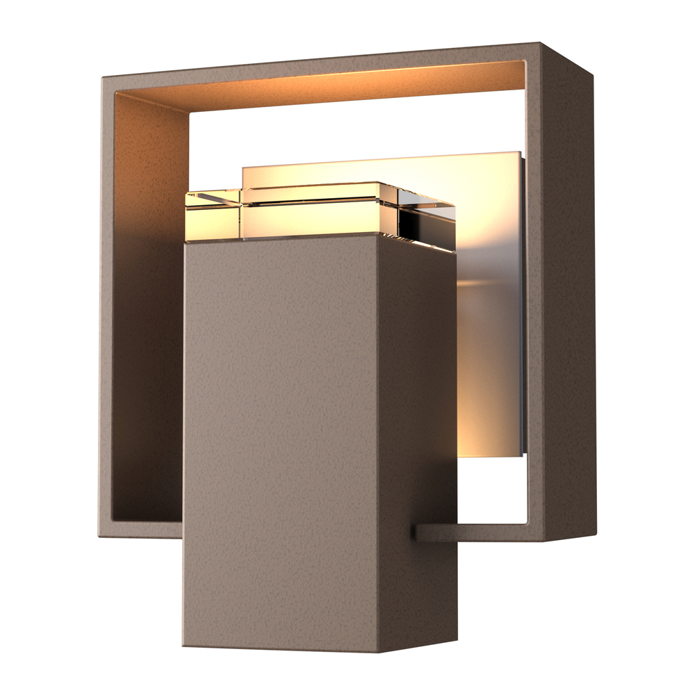 Shadow Box Small Outdoor Sconce