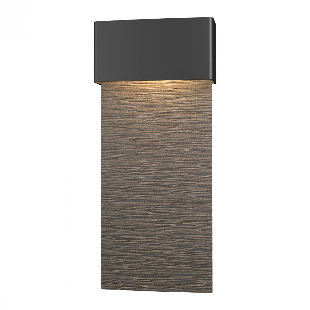 Stratum Large Dark Sky Friendly LED Outdoor Sconce