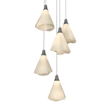 Hubbardton Forge 131122-SKT-LONG-20-SH1987 - Mobius 5-Light Pendant