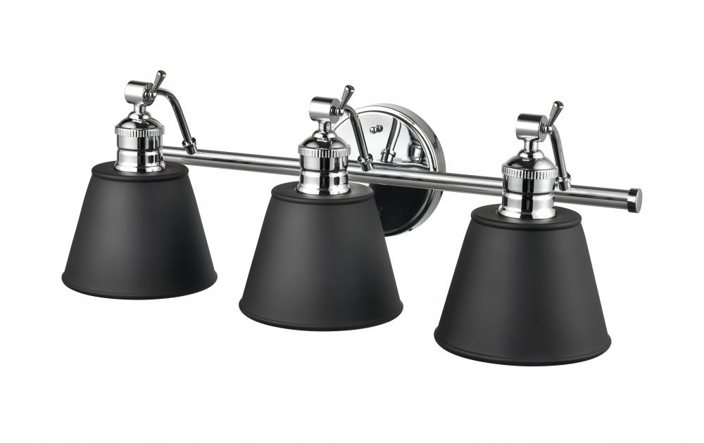 Layne 3-Light Vanity Chrome