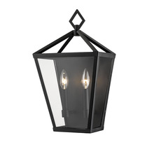 Millennium 2531-PBK - Arnold 2-Light Outdoor Wall Sconce Powder Coated Black