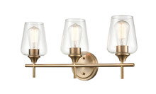 Millennium 9703-MG - Ashford 3-Light Vanity Modern Gold