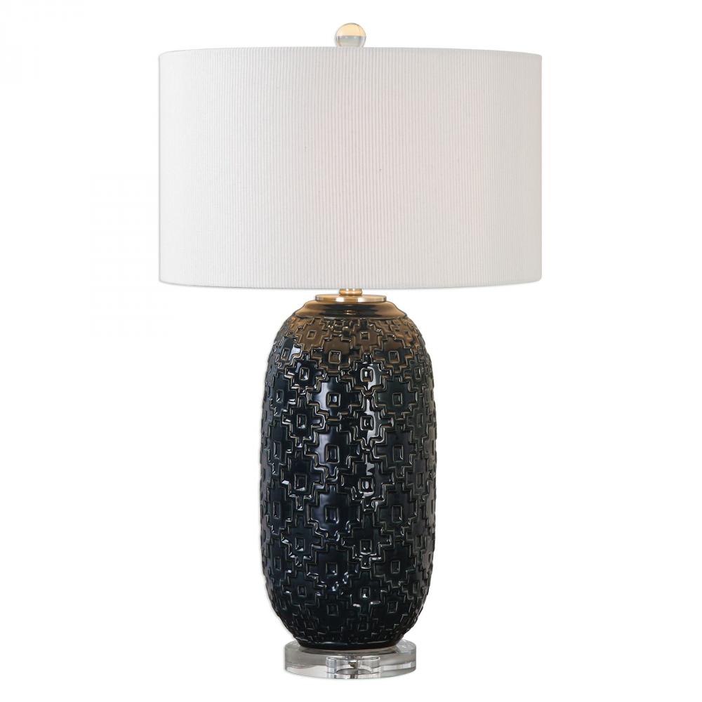 Uttermost Kallithea Deep Blue Table Lamp