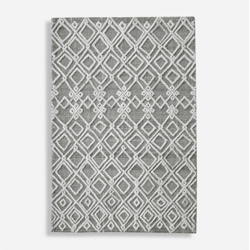 Uttermost Sieano Gray-ivory 5x8 Rug