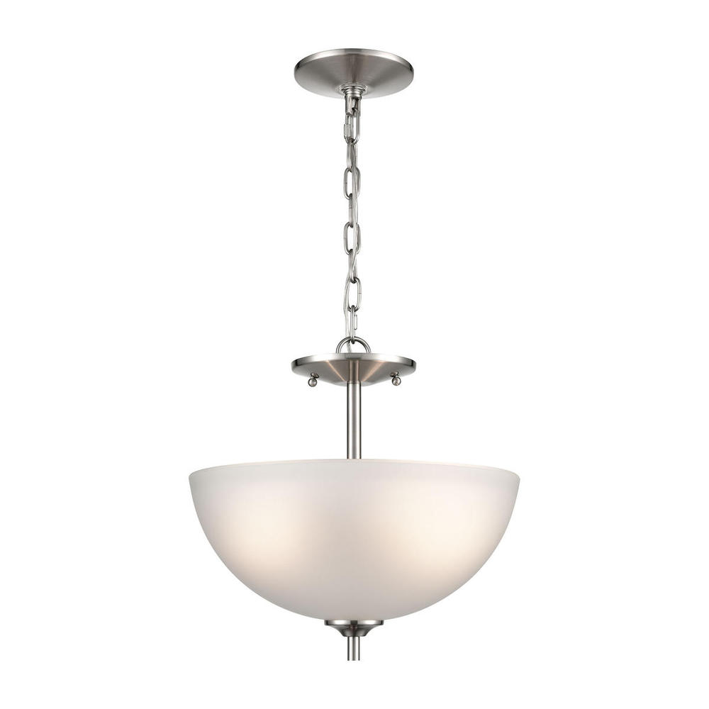 Thomas - Jackson 14'' Wide 2-Light Pendant - Brushed Nickel