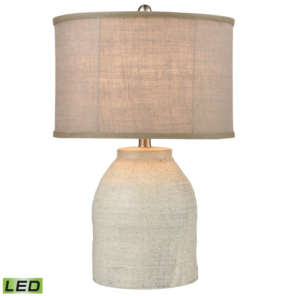 White Harbor 22.5'' High 1-Light Table Lamp - Gray - Includes LED Bulb