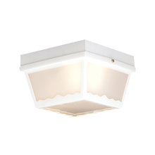 ELK Home SL7598 - Thomas - Outdoor Essentials 10'' Wide 2-Light Outdoor Flush Mount - White