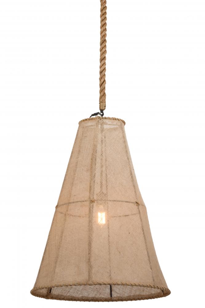 24" Wide Empire Textrene Pendant