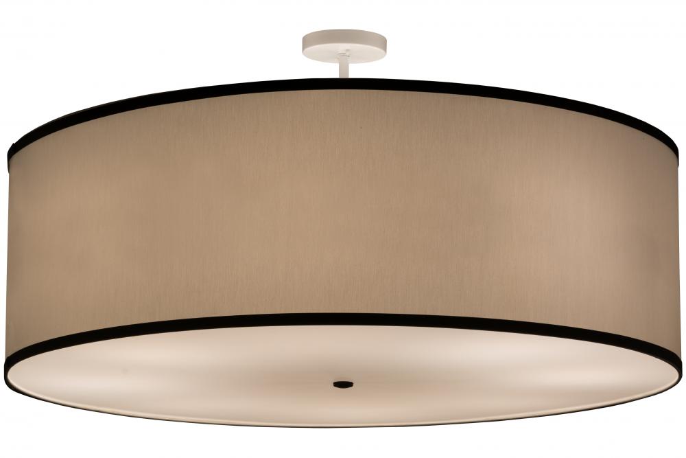 48" Wide Cilindro Beige Textrene Pendant