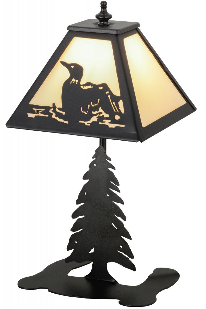 15"H Loon Accent Lamp