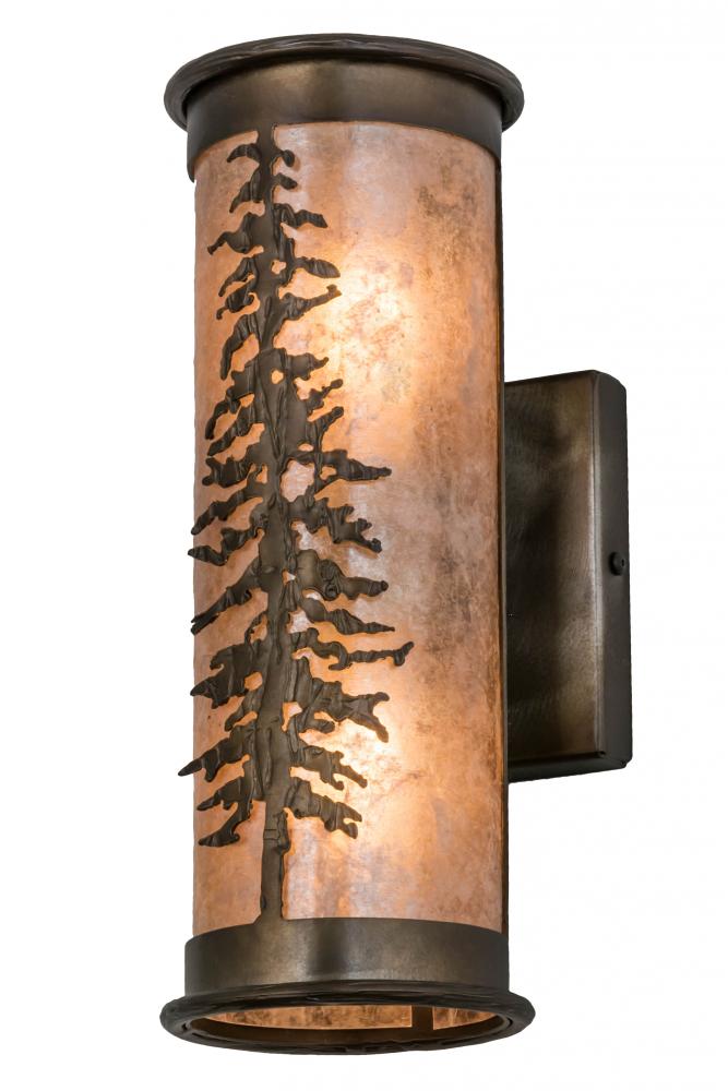 5" Wide Tall Pines Wall Sconce