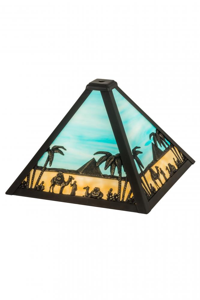 10"Sq Camel Mission Shade