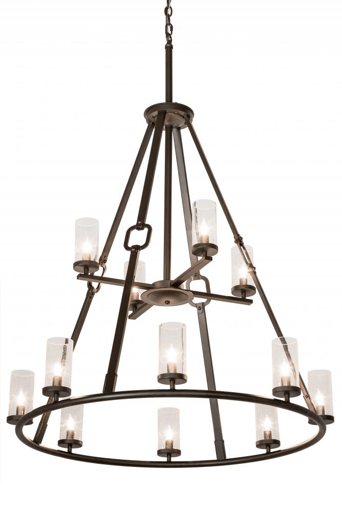 38"W Loxley Hugo 12 LT Chandelier