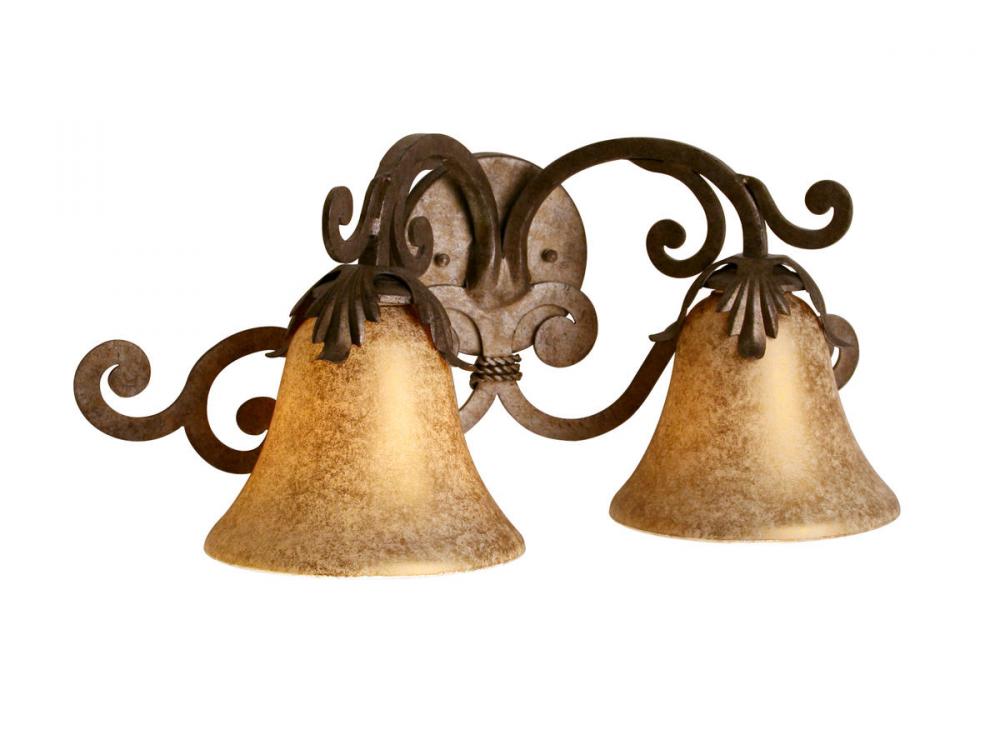 20" Wide Christiana 2 Light Wall Sconce