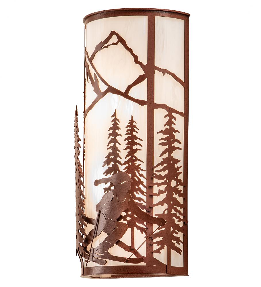 8" Wide Alpine Wall Sconce