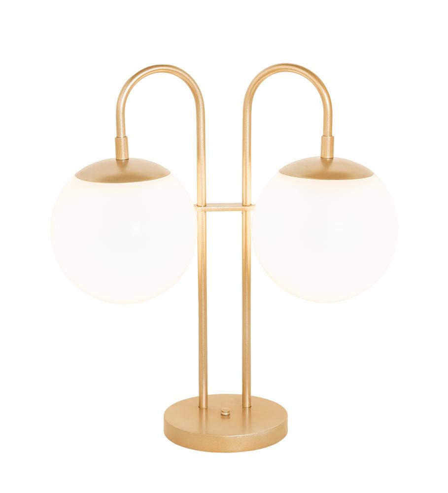 21" High Bola Deux 2 Light Table Lamp