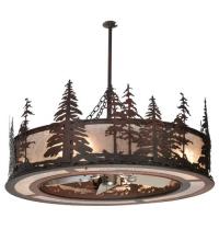 Meyda White 108064 - 44"W Tall Pines Chandel-Air