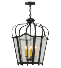 Meyda White 117836 - 22"W Citadel 4 Light Pendant