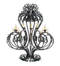 Meyda White 120427 - 72" Wide Josephine 16 Light Chandelier