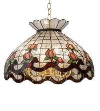 Meyda White 134790 - 20" Wide Roseborder Pendant