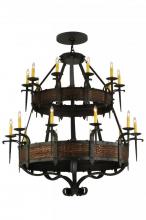 Meyda White 139252 - 47.5" Wide Costello 20 Light Two Tier Chandelier