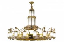 Meyda White 145201 - 72" Wide Mosque Chandelier