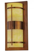 Meyda White 146612 - 18"W Manitowac LED Wall Sconce